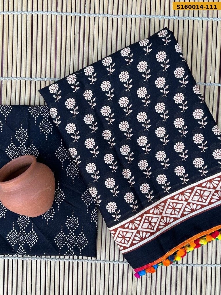 Mulmul Cotton Saree