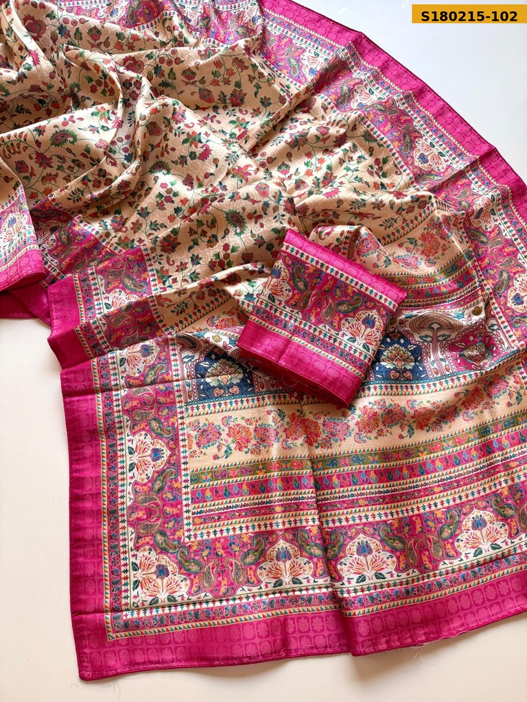 Fancy Dola Soft Silk Saree