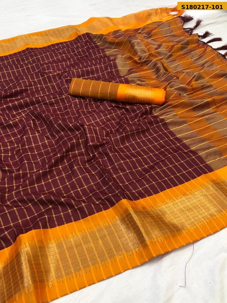 Fancy Cotton Silk Saree