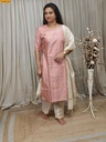 Handloom Stiched Cotton 3 Piece Suit Set