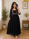 Fancy Faux Georgette Handwork Kurti