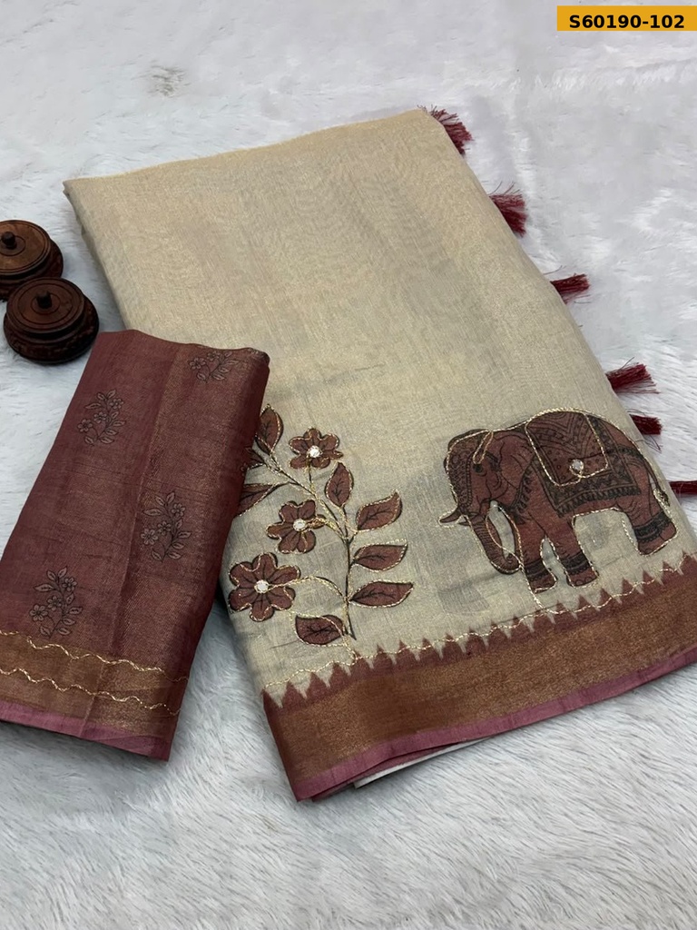 Fancy Soft Erode Zari Silk Saree