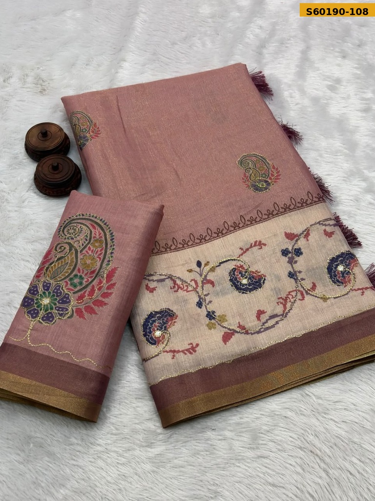Fancy Soft Erode Zari Silk Saree