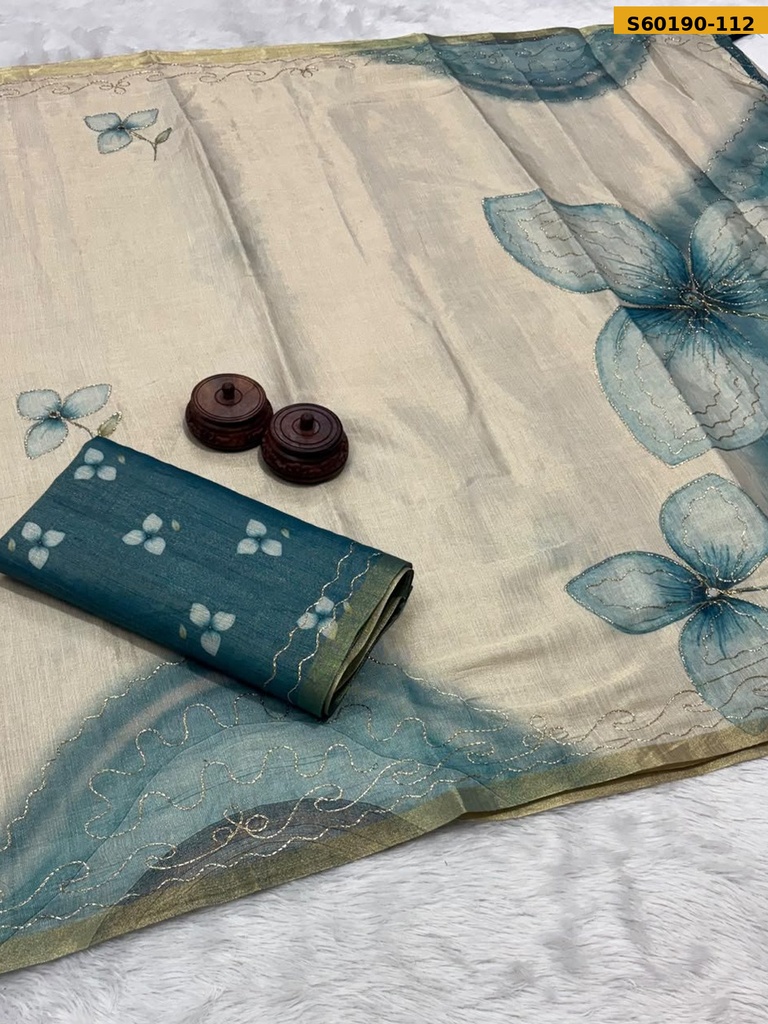 Fancy Soft Erode Zari Silk Saree