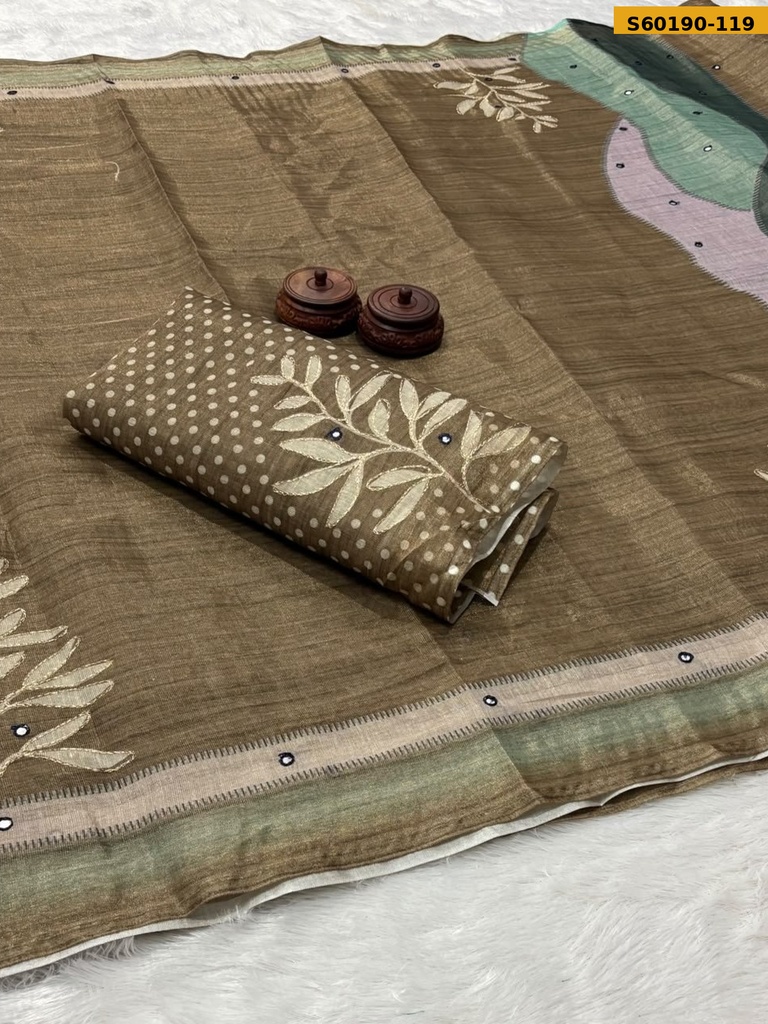 Fancy Soft Erode Zari Silk Saree