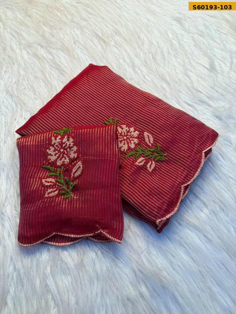 Fancy Soft Tissue Saree