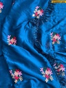 Fancy  Satin Chiffon Saree