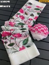 Fancy Chiffon Pichwai Floral Print Saree