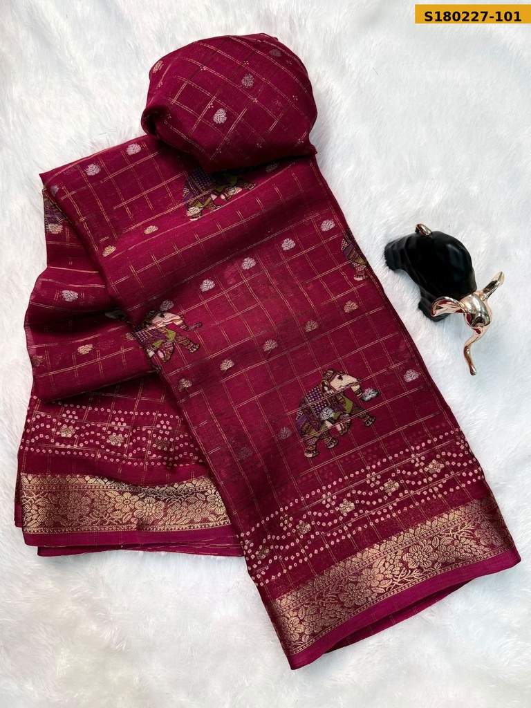 Fancy Crepe Silk Sarees