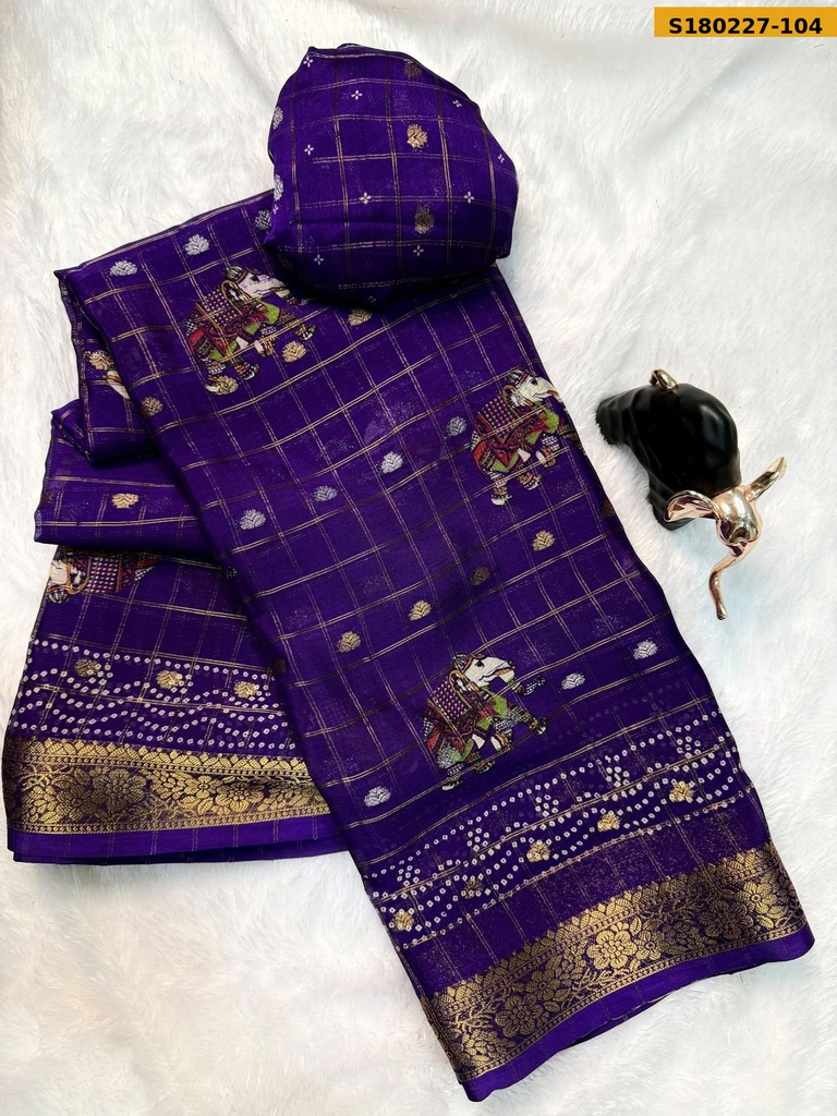 Fancy Crepe Silk Sarees