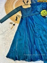 Fancy space silk Gown with dupatta