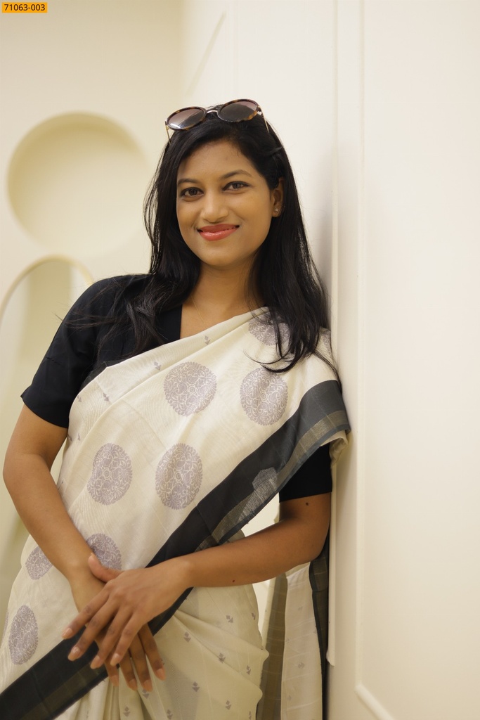 Chanderi Fancy Silk Saree