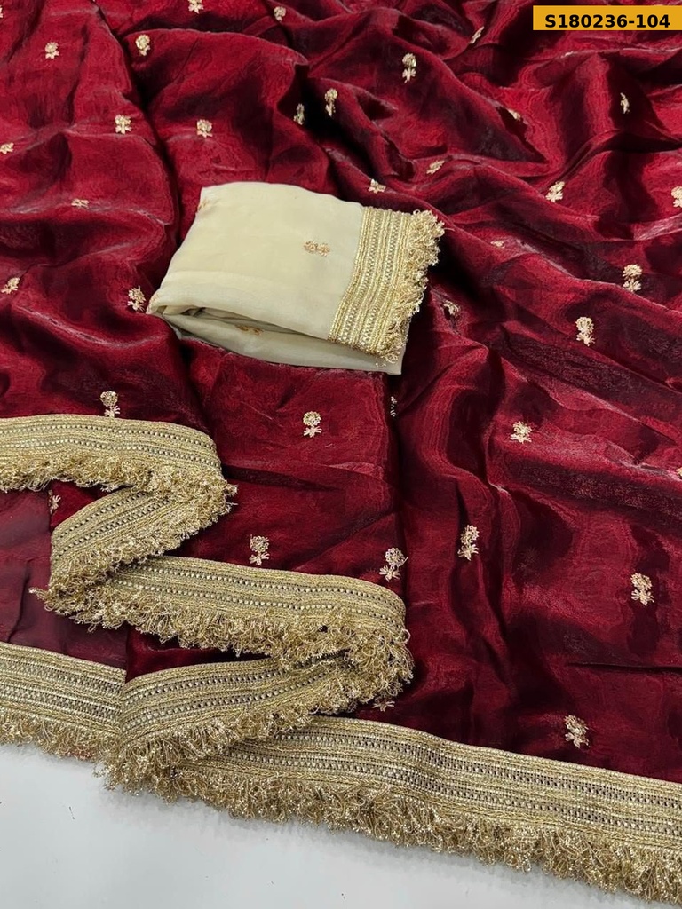 Fancy Space Silk Saree